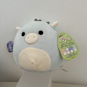 NWT 5” Squishmallows | Kenny the Light Blue Dragon